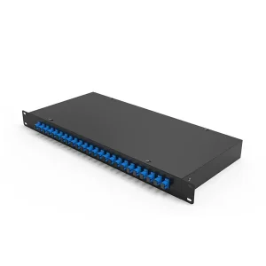 24-SC Fibers Rack Mounted Fiber Optic Terminal Box