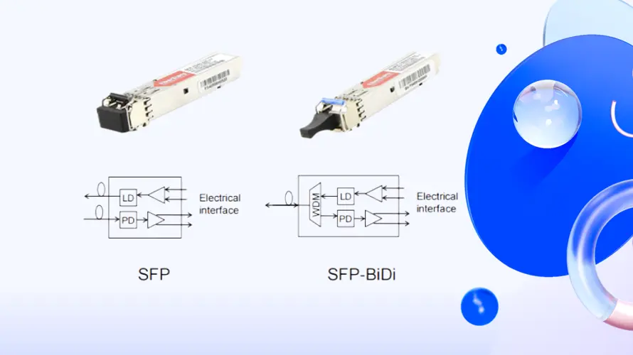 Common SFP vs BiDi SFP