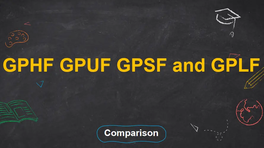 GPHF GPUF Difference