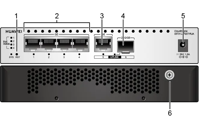 S5731-L4P2ST-RUA appearance