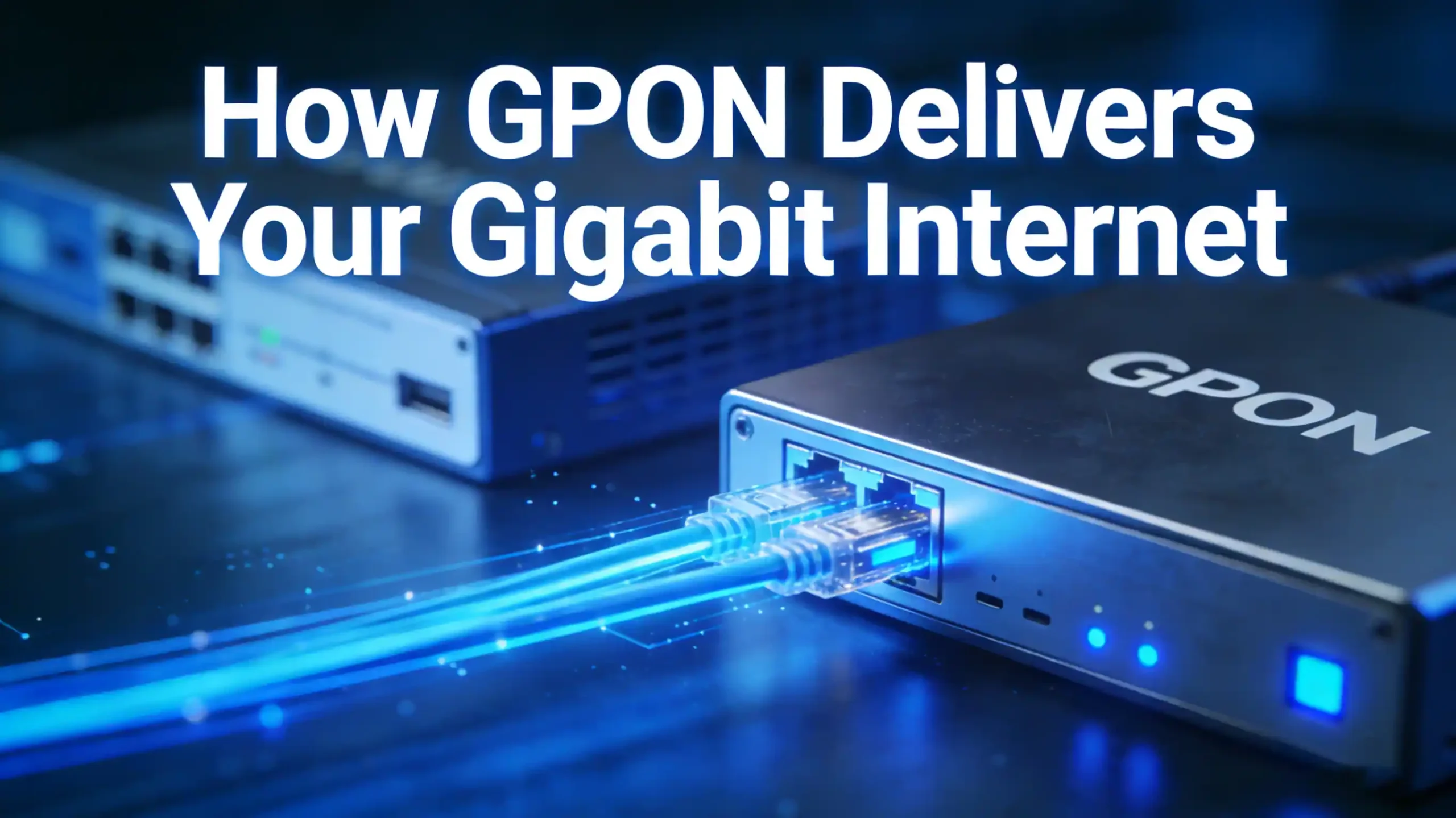 How GPON Delivers Your Gigabit Internet