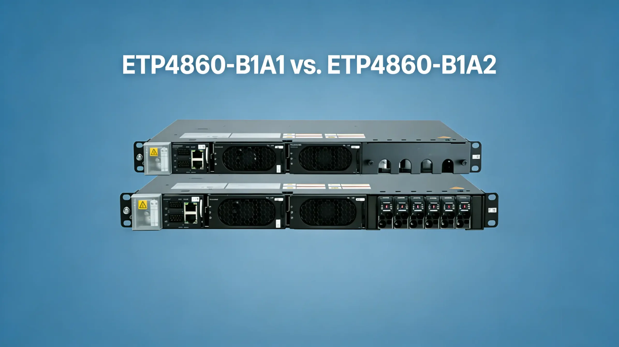Huawei ETP4860-B1A1 vs. ETP4860-B1A2
