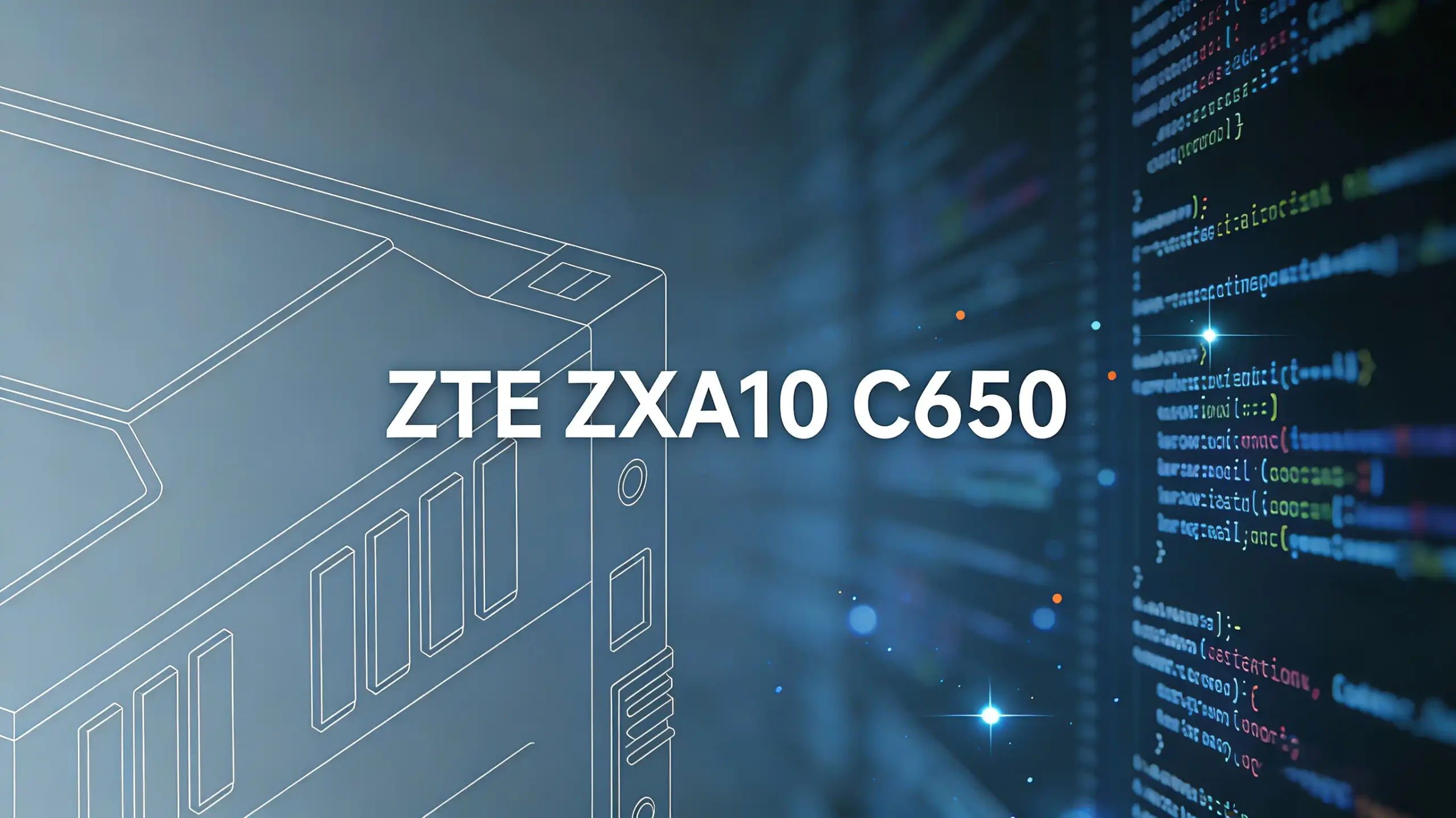 ZTE ZXA10 C650 OLT